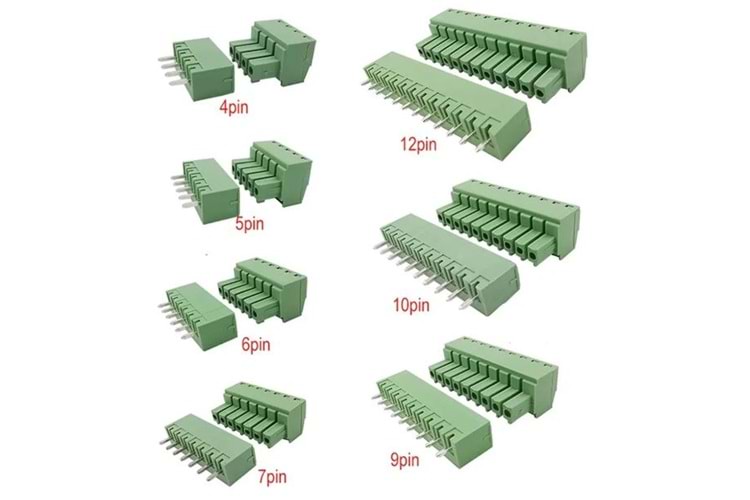 TERM 8P 5.08MM GREEN CLOSED MALE THT