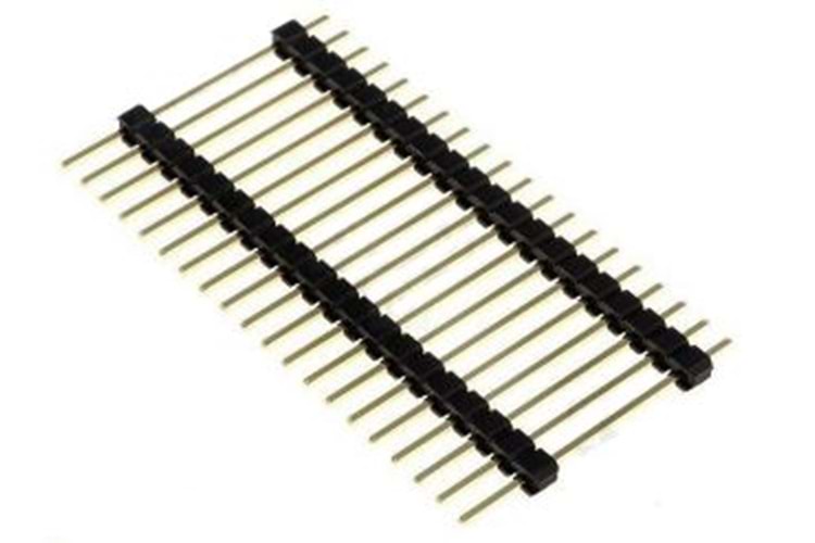 PIN HEADER 8PIN (1x8) 2.54mm MALE THT V/T