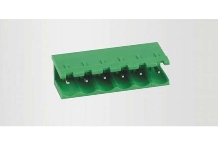 TERM 14P 5.08MM 90* GREEN OPEN MALE THT