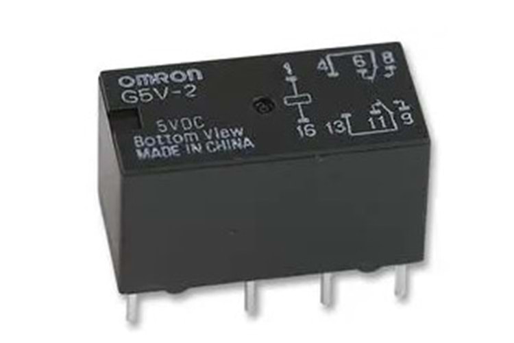 RELAY GEN PURPOSE DPDT 2A 5VDC THT
