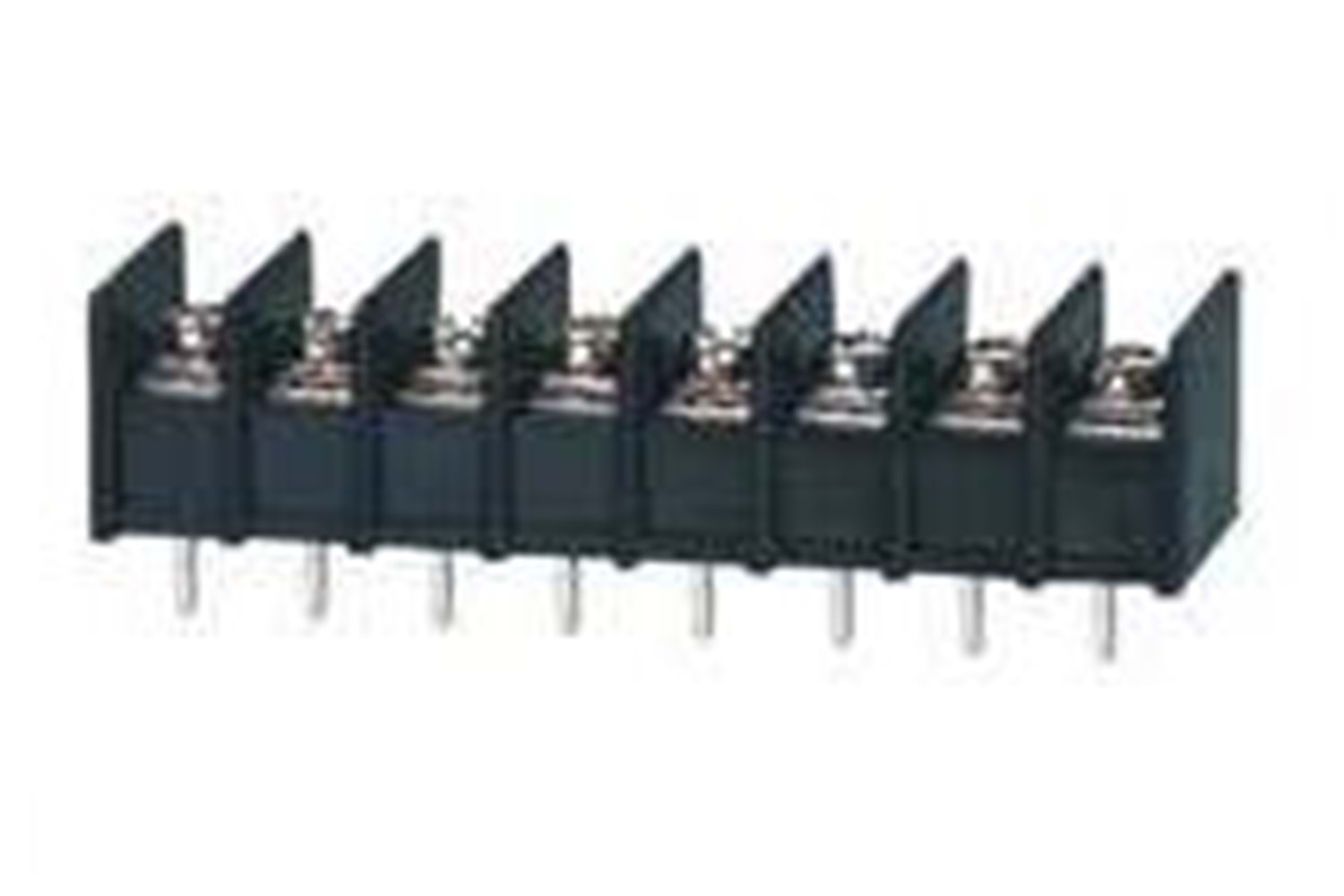 TERM BLK 7.62MM 2P BARRIER TERMINAL BLACK THT