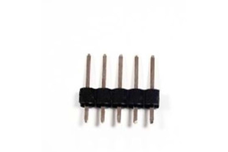 PIN HEADER 5P(1x5) 2.54mm 180° MALE THT