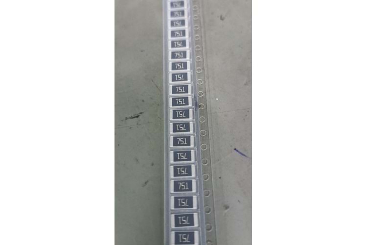 RES 750R 2512 5% 1W SMD