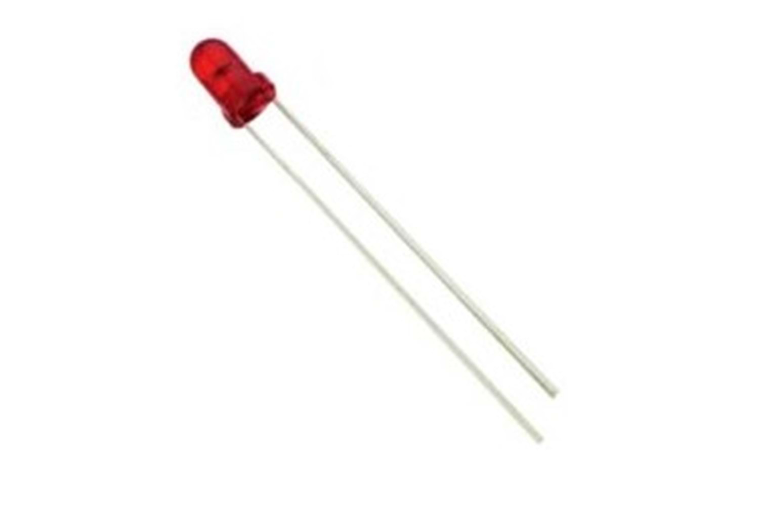 LED RED 3mm 1.9V-2.1V 100-200MCD THT