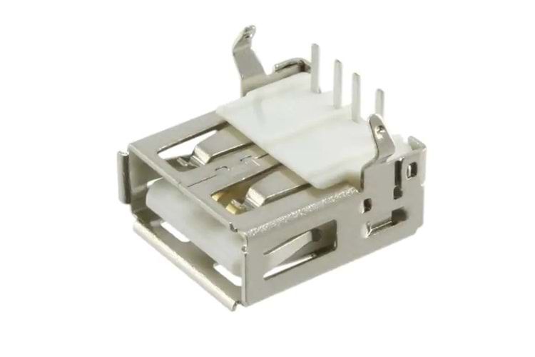 CONN USB2.0 TYPEA 4POS R/A RCPT THT