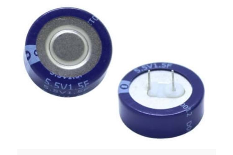 CAP EL SUPER 1.5F 5.5V 6MM 20.70X7.40 THT