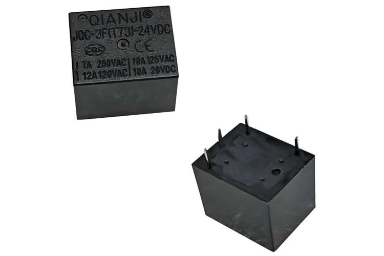 RELAY POWER 10A 24VDC 1A PCB TYPE (JS1) 4PIN THT