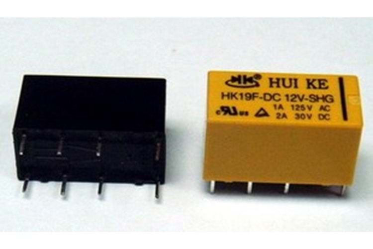 RELAY DOUBLE CONTACT 12VDC 2A TELECOM THT