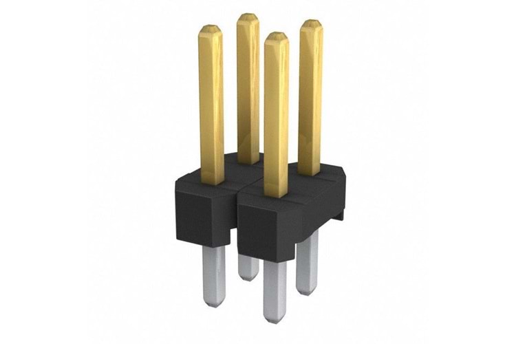 CONN HEADER 4POS 2.54mm VERT THT