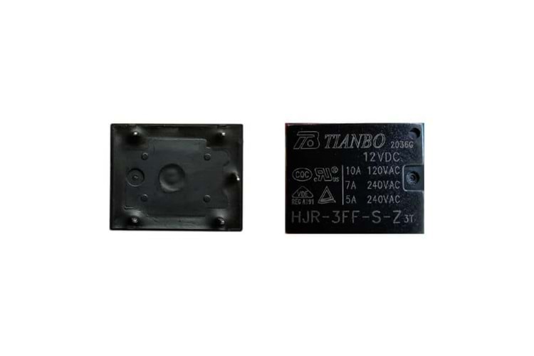RELAY POWER 10A 12VDC AgSnO PCB TYPE THT