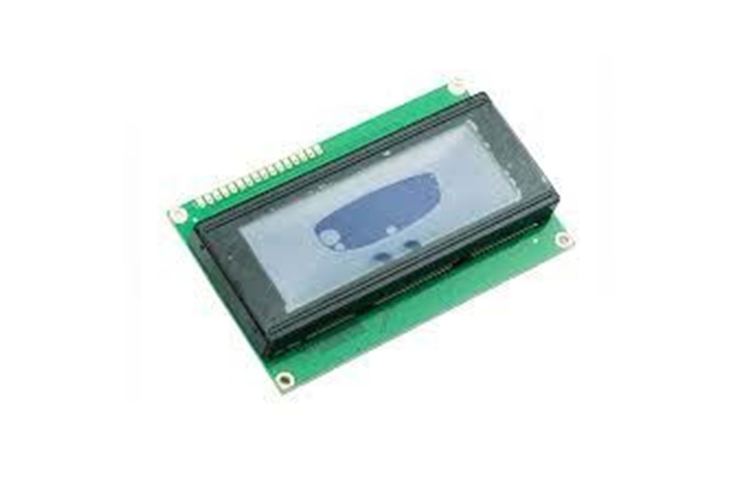 LCD MOD 2X16 80X36X13,5MM BLUE WHITE THT