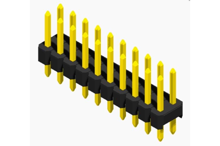 PIN HEADER 6PIN(2x3) 2.54mm THT