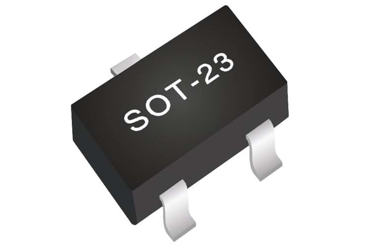 TRANS BC807-40 DIS. 500mA 45V PNP SOT23 EPITAXIAL SMD