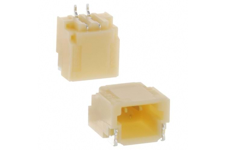 CONN HEADER 2P 1mm R/A SMD