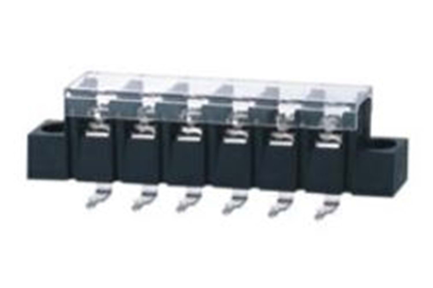 TERM. BLK. 9.5MM 4P 90* BARRIER THT