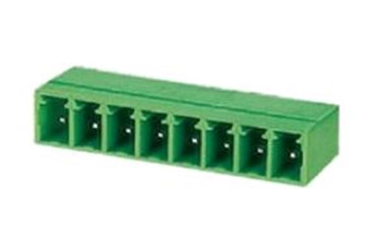 TERM 3P 3.5MM 90* GREEN CLOSED MALE THT