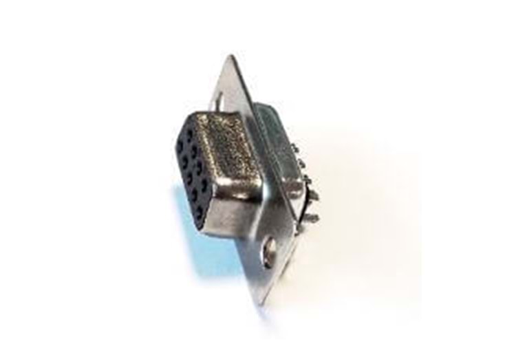 CONN DSUB 9P SOLDER TYPE 180C FEMALE BLACK THT