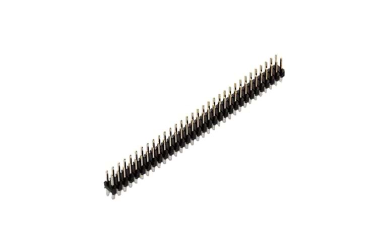 MALE CONN HEADER VERT 20POS 180* 2.54mm THT