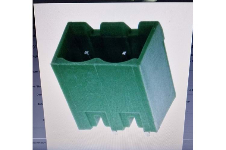 TERM BLOCK HDR 2POS 180* VERT 5.08mm GREEN CLOSED THT