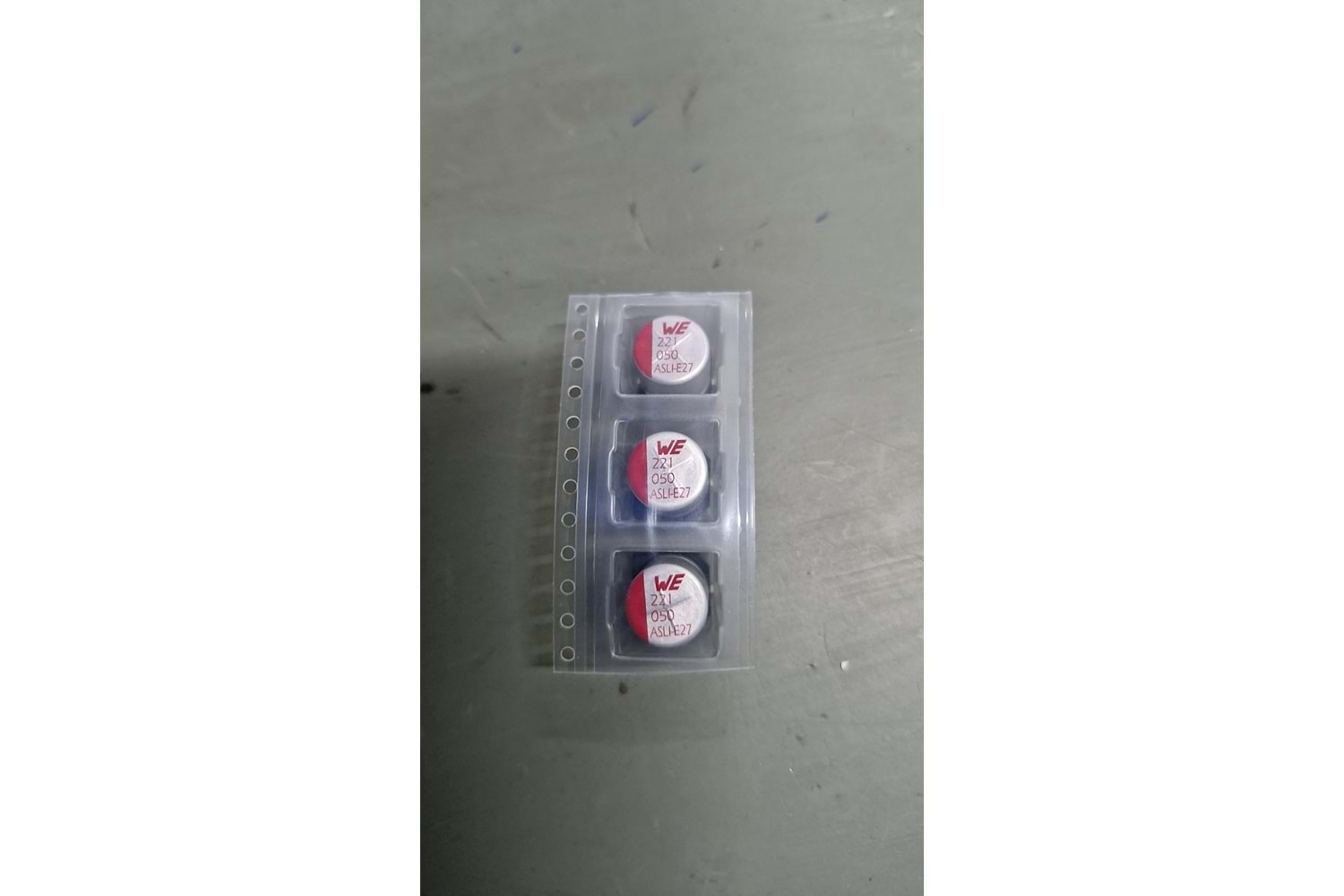 CAP ALUM 220uF 50V 10x10.5mm 20% SMD
