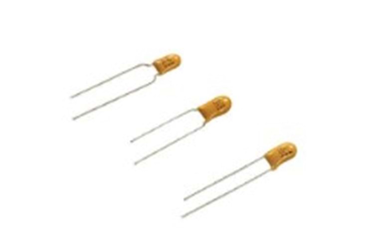 CAP TANTAL 4.7uF 25V 2.5mm ±10% RADIAL THT