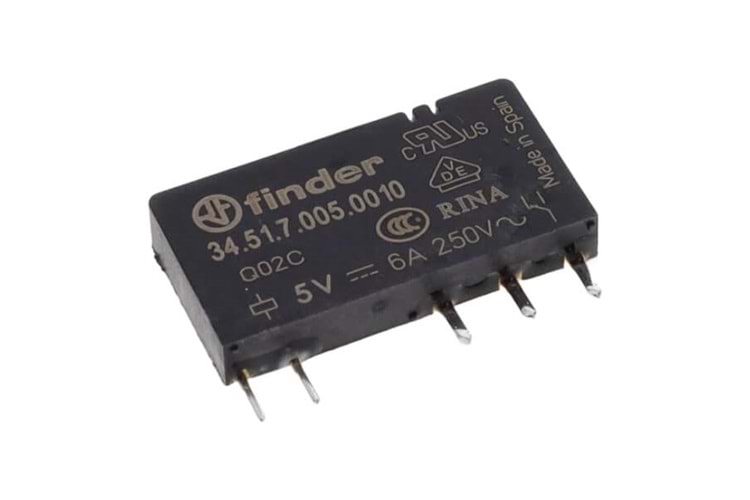 RELAY 6A 5V 1PNC SPDT 1 Form C THT