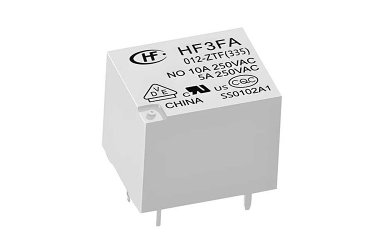 RELAY POWER 10A 12VDC 1FormC THT