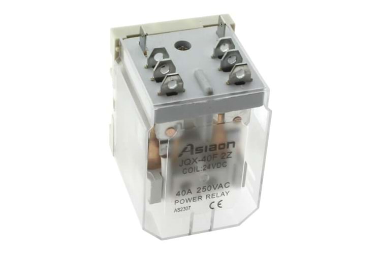 RELAY 40A 24VDC DPDT (2Form C) SCREW MOUNTING THT