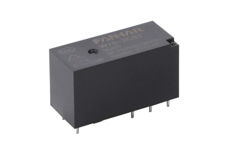 RELAY POWER 8A 9VDC 2FormC 2P (JW2) THT