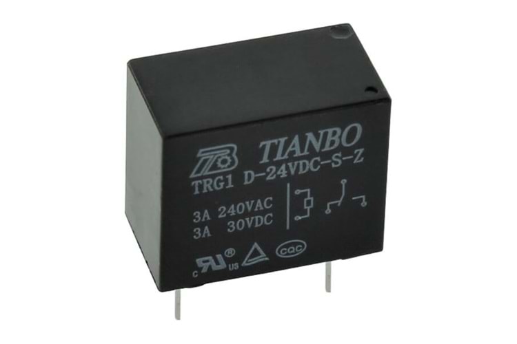 RELAY 3A 24VDC 1 FORM C THT