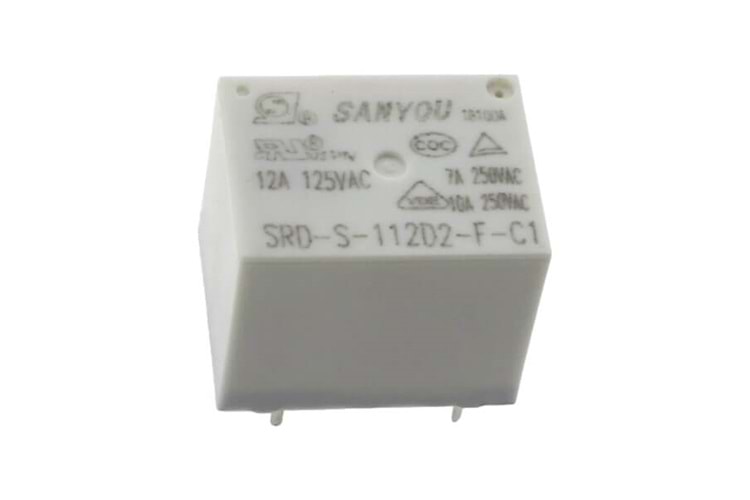 RELAY 10A 12V SPDT 6x22x16MM THT