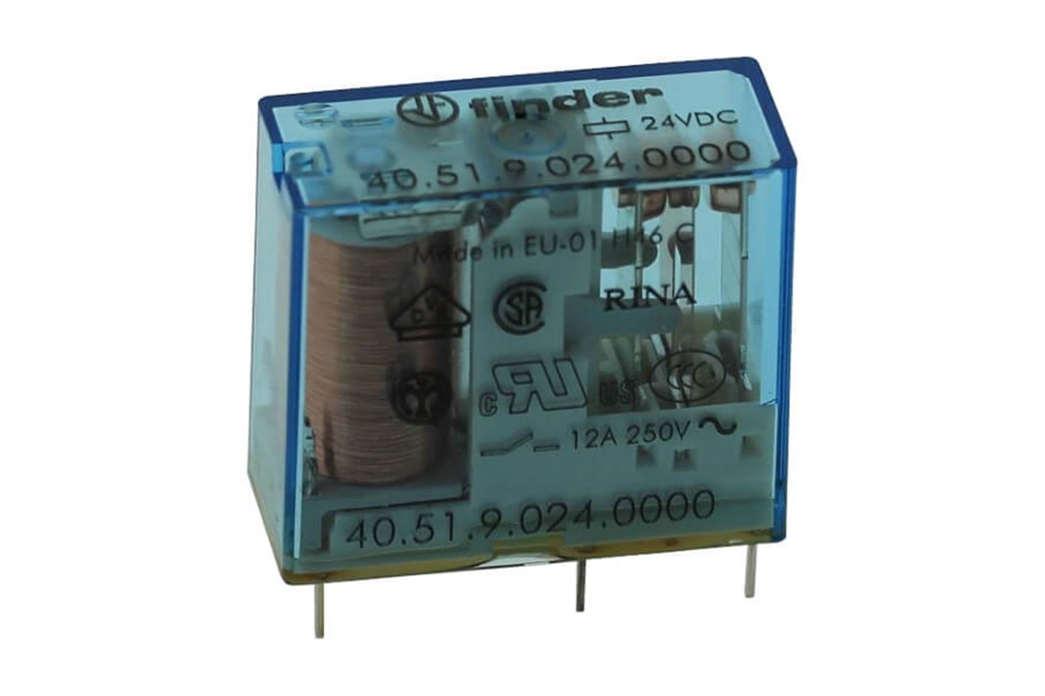 RELAY POWER 10A 24VDC FINDER THT