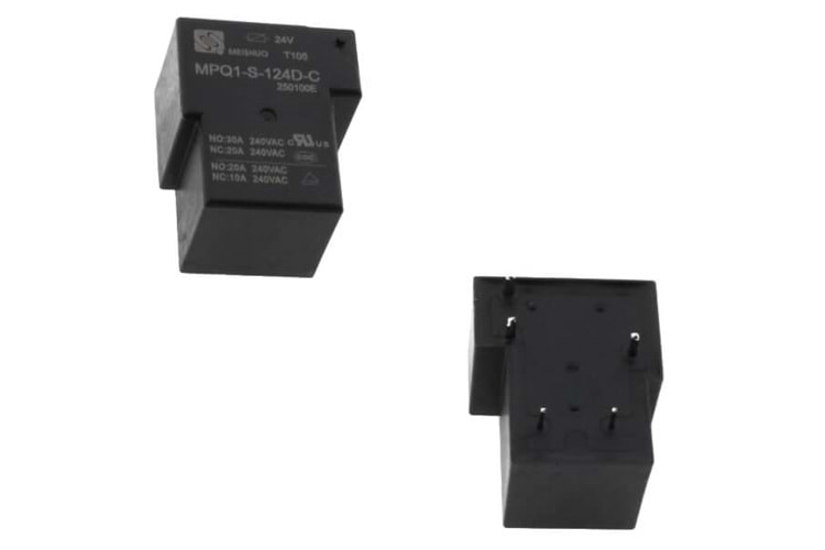 RELAY POWER 30A 24VDC FormC PCB TYPE THT