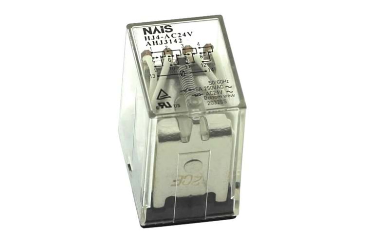 RELAY INDUSTRIAL 5A 24VAC 2PNC NAIS THT