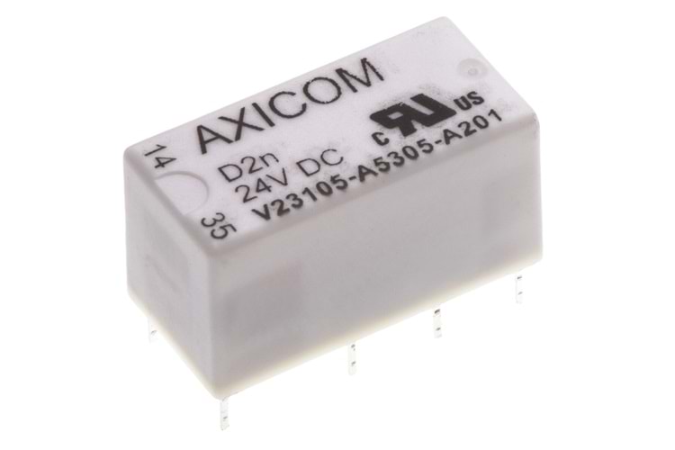 RELAY 24VDC 3A DPDT THT
