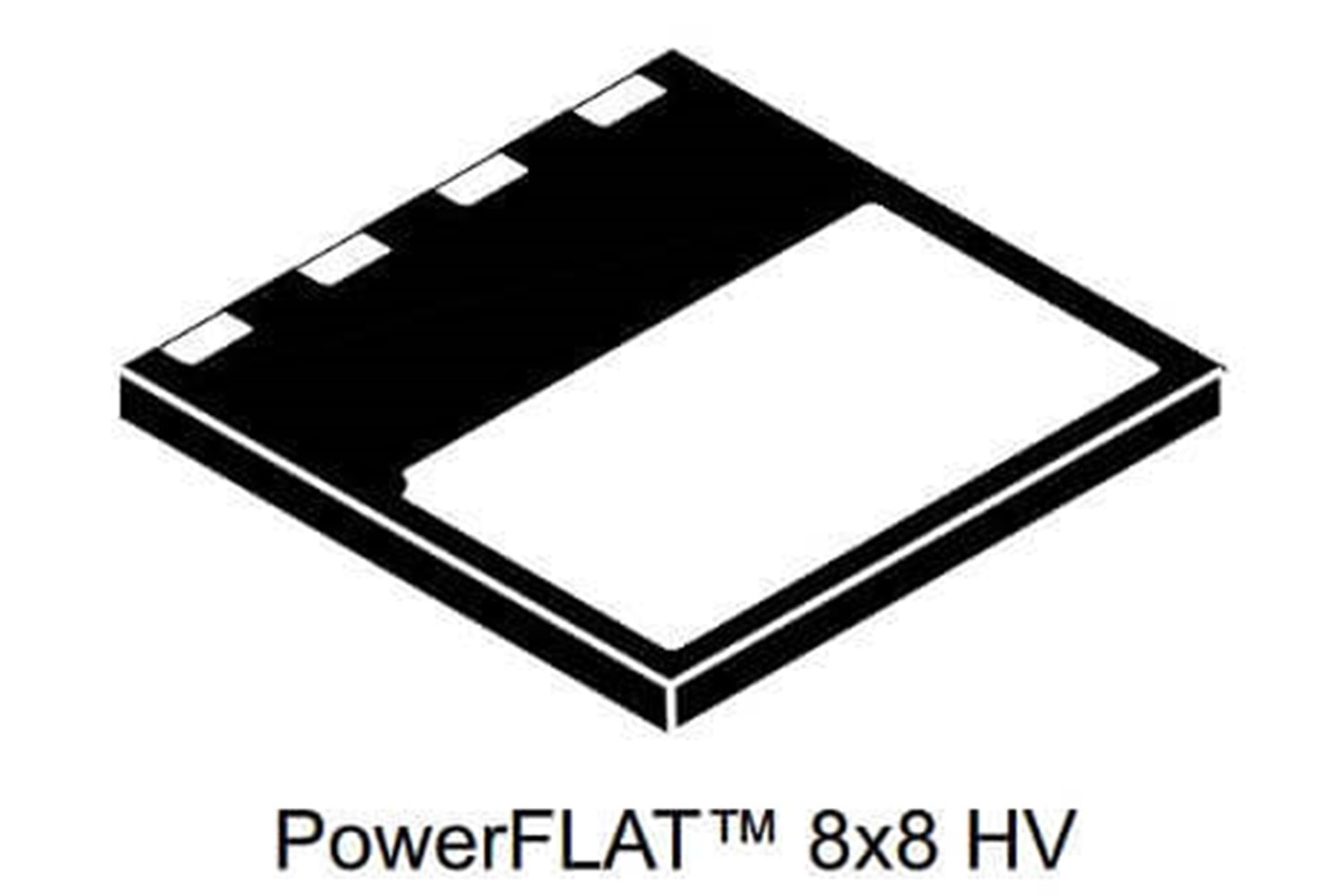 MOSFET 16A 600V N-CH POWERFLAT 8x8 HV MDMESH SMD