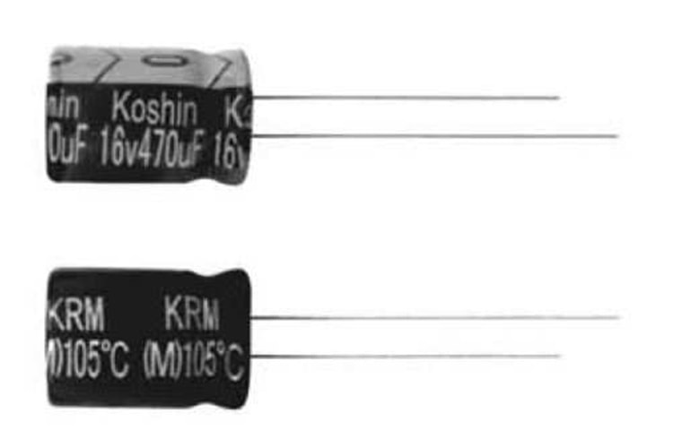 CAP EL 100uF 25V 6.3x11 2.5mm 105° THT