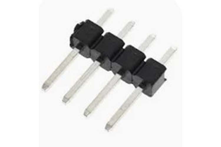 PIN HEADER 4P(1x4) 2.54mm THT