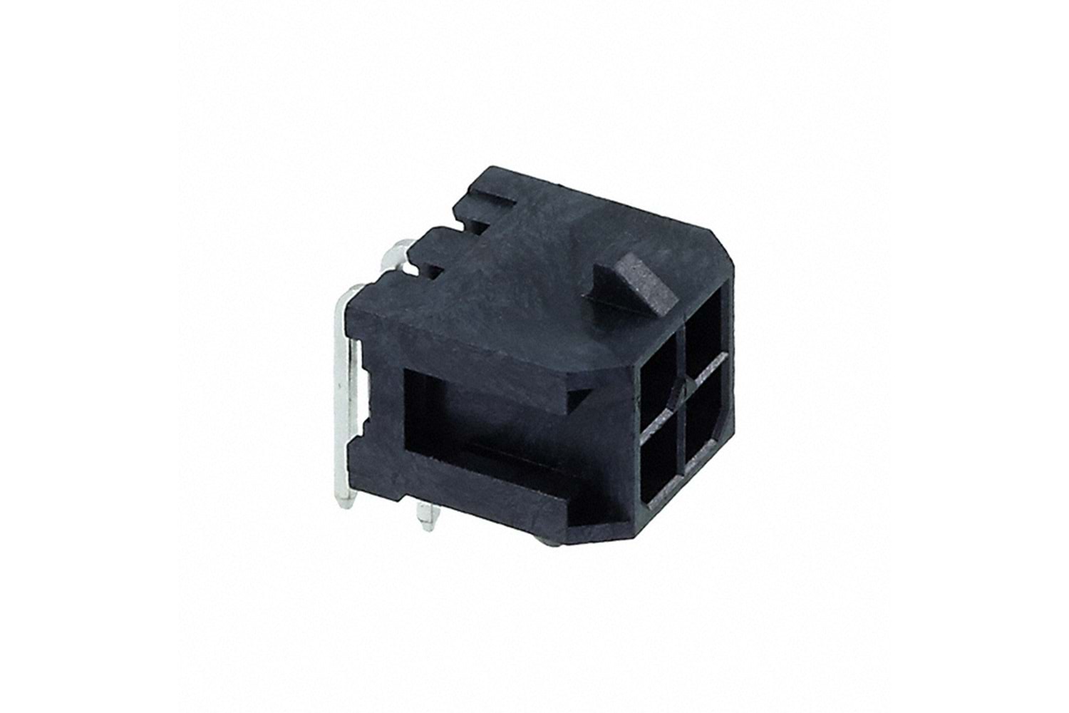 CONN HEADER R/A 4POS 3MM THT