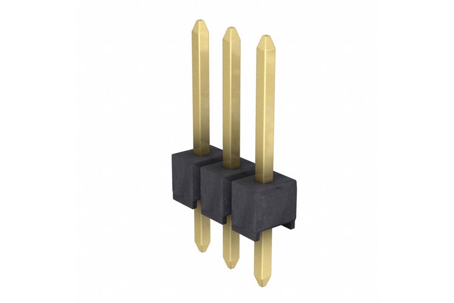CONN HEADER VERT 3POS 2.54MM THT