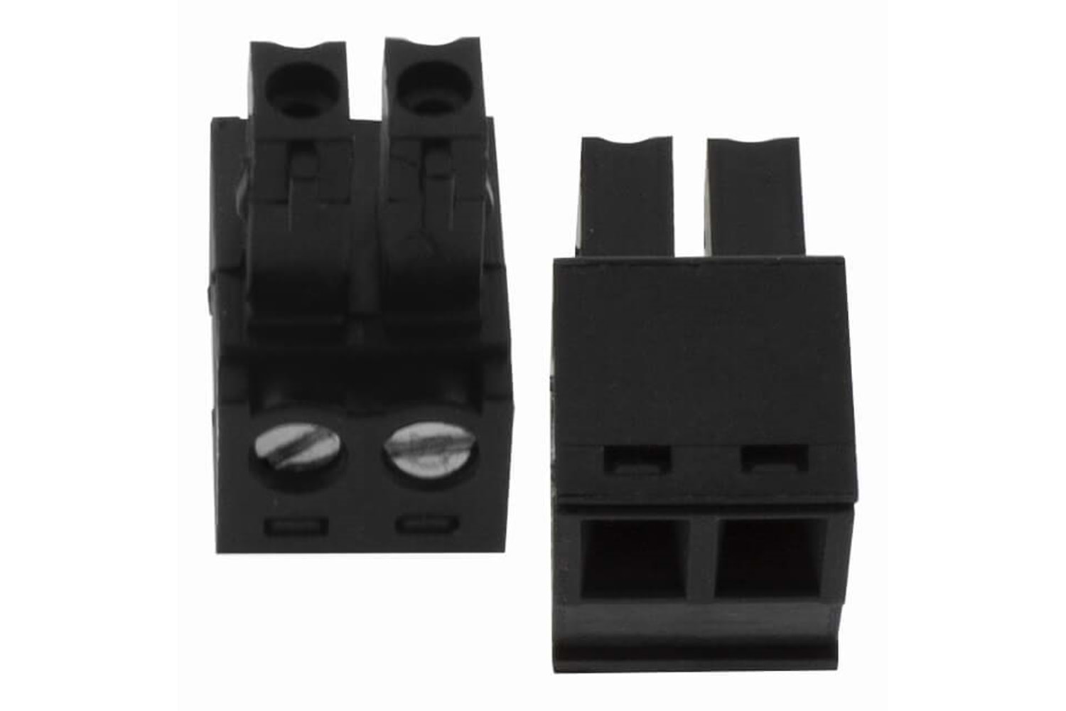 TERM 2P 3.81mm BLACK FEMALE