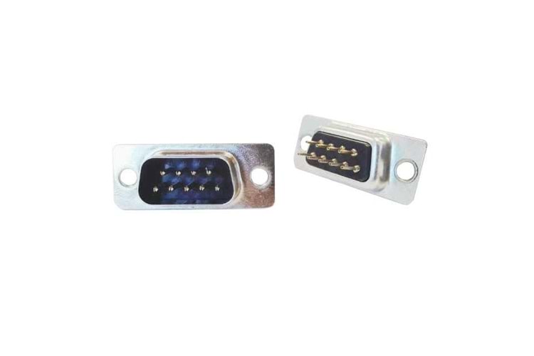 CONN DSUB 9P 180C PCB TYPE MALE -ROW THT