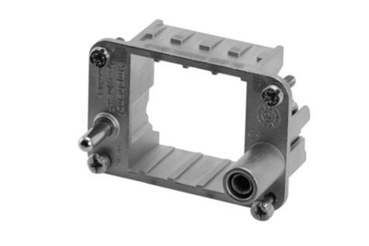 FRAME FOR 2 MODULES HEAVY MATE 2P SOCKET THT