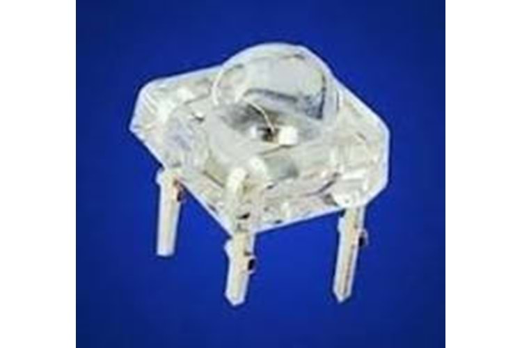 LED BLUE FLUX CLEAR STD 3.4V 3000mcd 120mW 7.62mm x 5.08MM THT