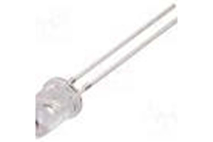 LED YELLOW CLEAR STD 2.1V 7000mcd 120mW 5 x 8.7MM THT